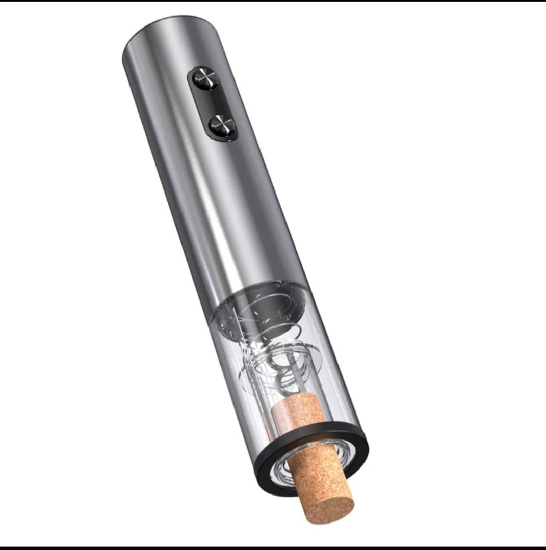 🍷 Coffret Électrique 4-en-1 pour Vin – Ouvre-Bouteille Rechargeable + Accessoires Premium