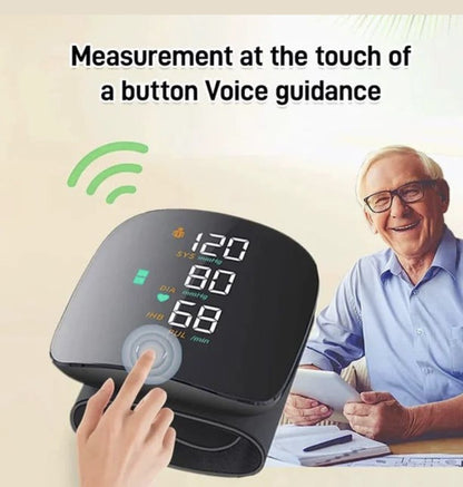 Tensiomètre Rechargeable de Poignet – Contrôlez Votre Tension Facilement à la Maison